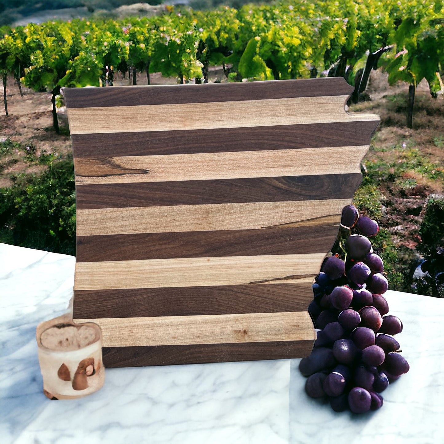 ARKANSAS CHARCUTERIE BOARD / CUTTING BOARD MEDIUM