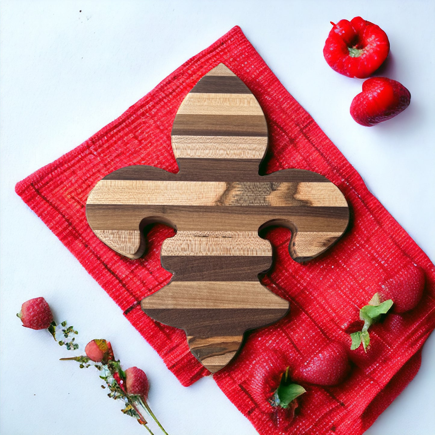 Fleur-De-Lis Cheese Board