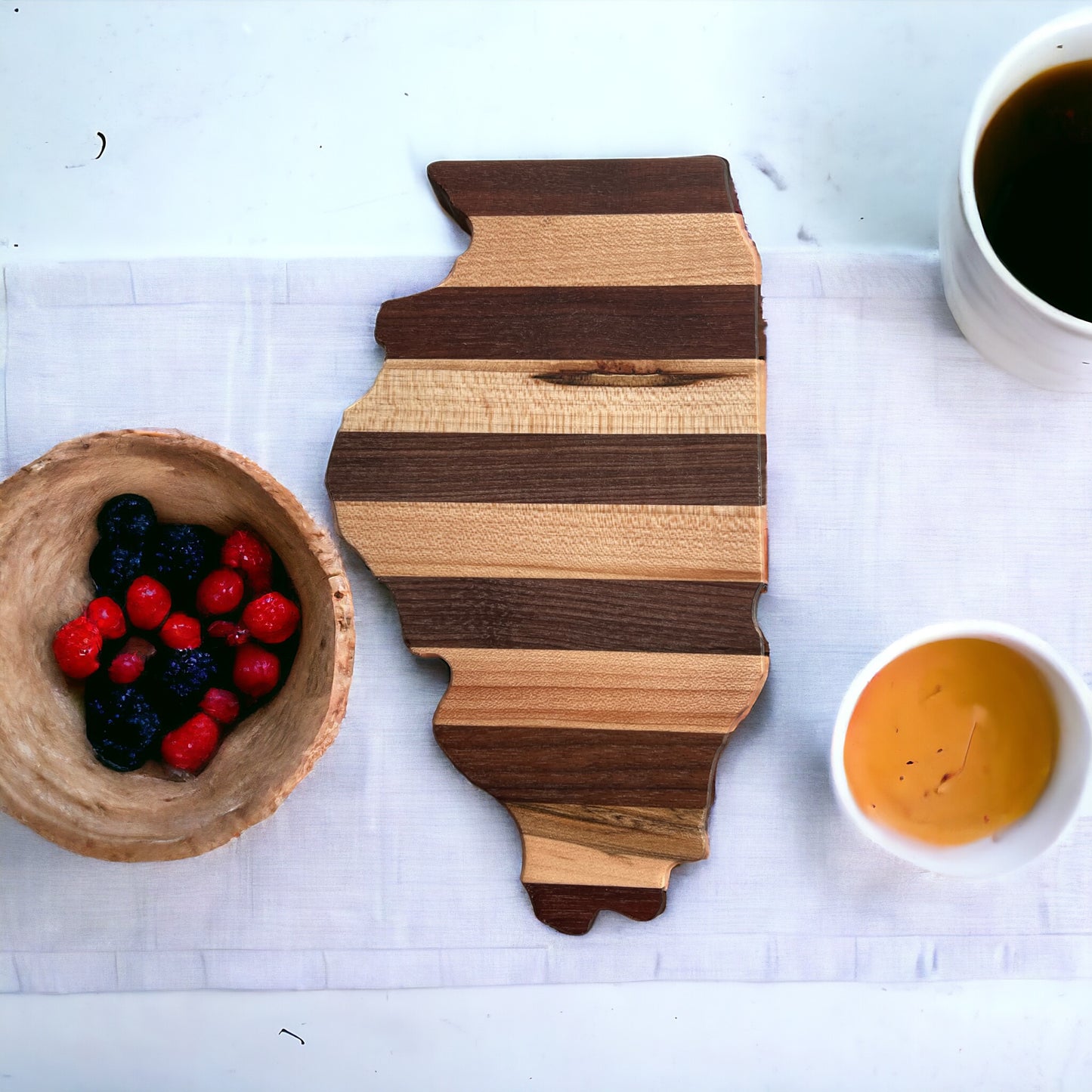 Illinois Charcuterie / Cutting Board Large