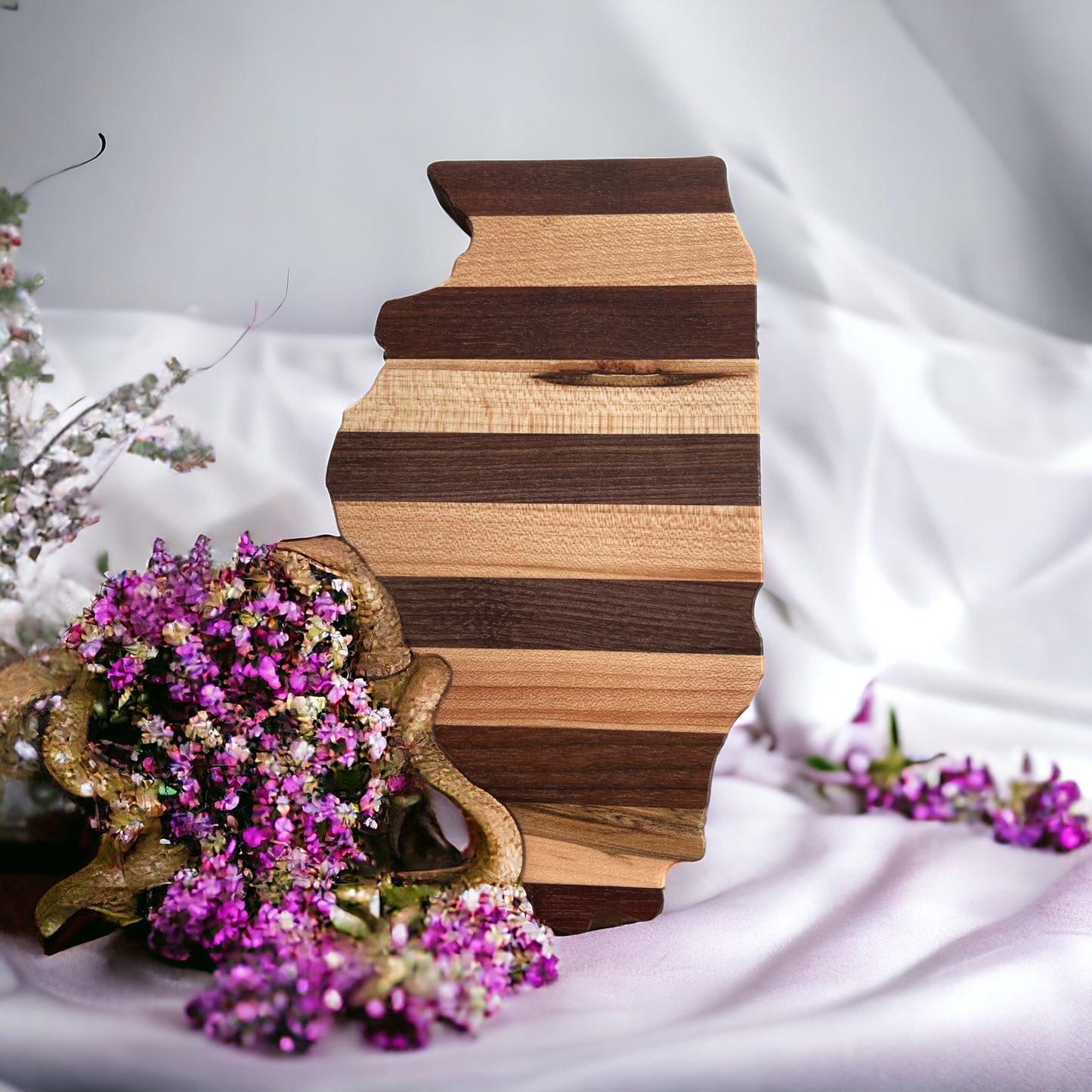 Illinois Charcuterie / Cutting Board Large