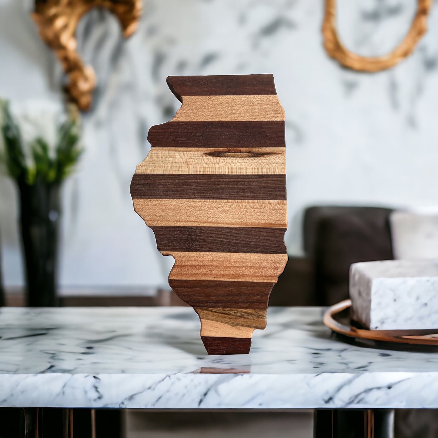 Illinois Charcuterie / Cutting Board Large