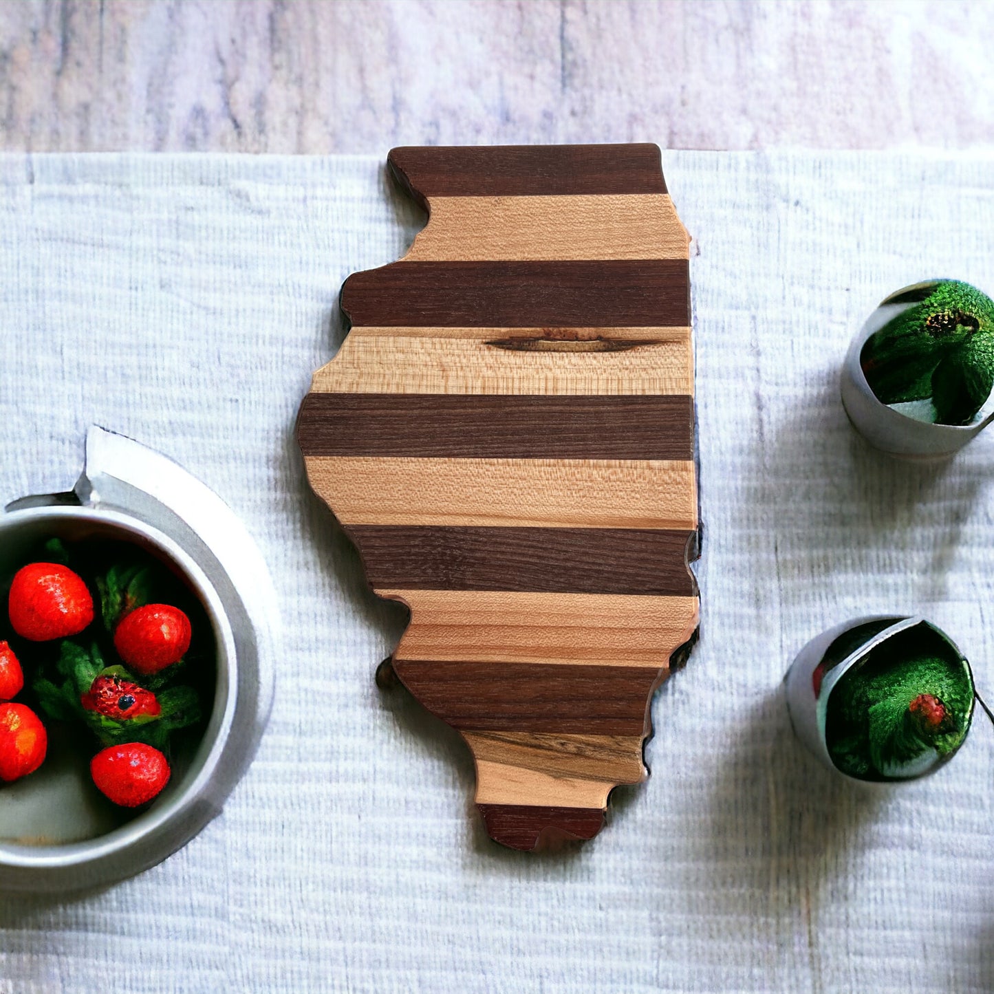 Illinois Charcuterie / Cutting Board Large