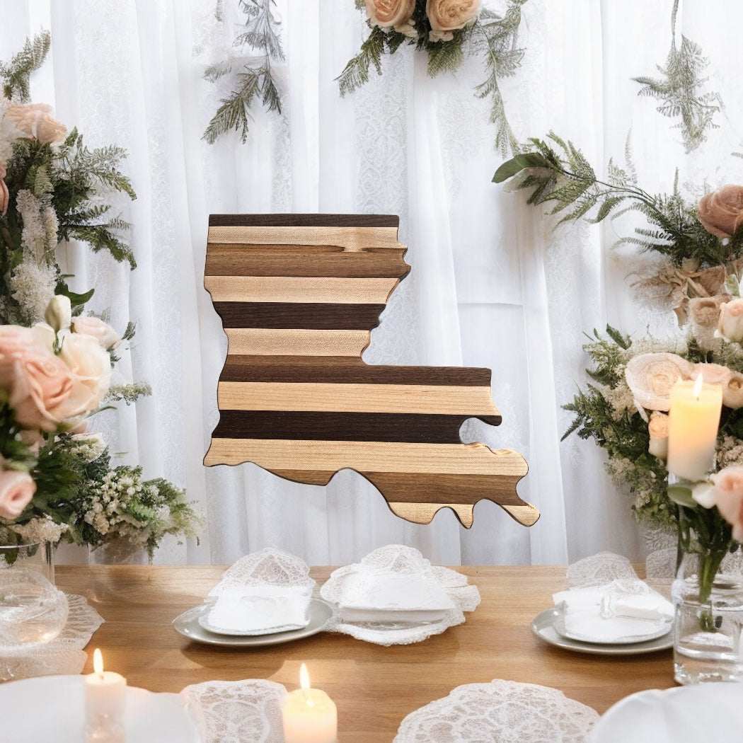 LOUISIANA CHARCUTERIE/ CUTTING BOARD MEDIUM