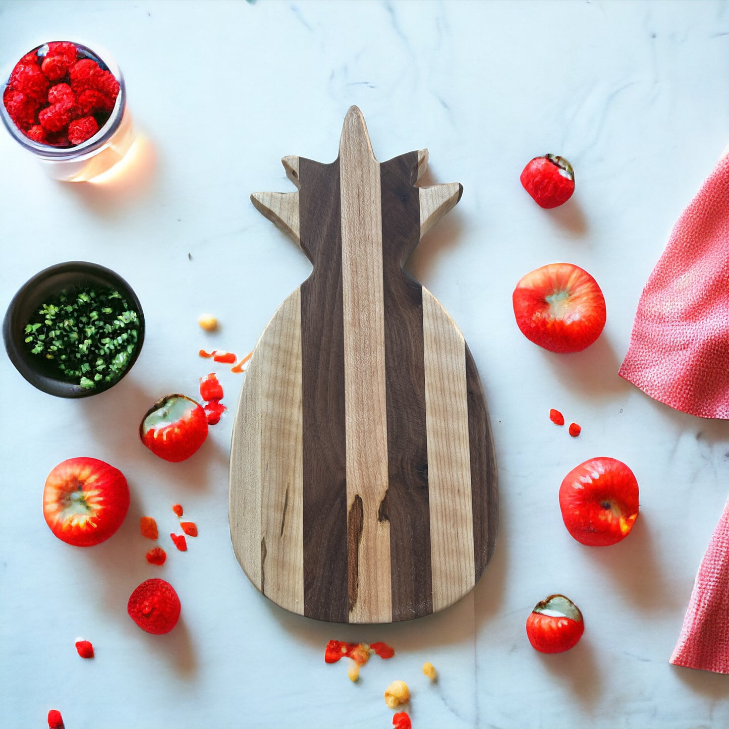 PINEAPPLE CHARCUTERIE / CUTTING BOARD LARGE