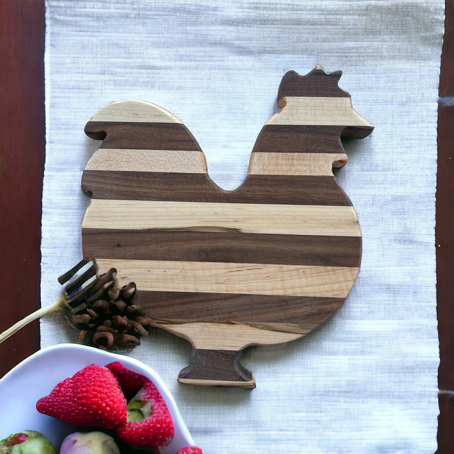 Rooster Cheese Board