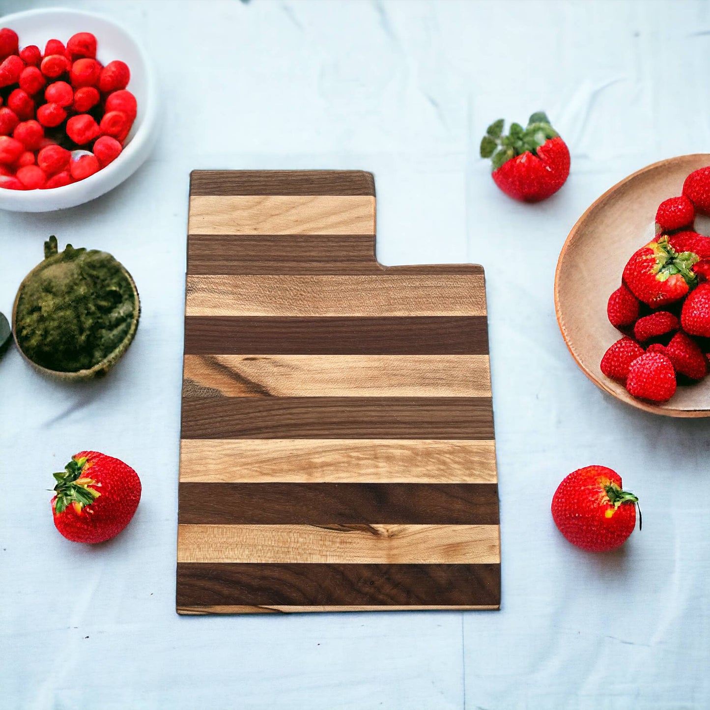 Utah Wooden Charcuterie Board | Handmade Cutting Board Gift
