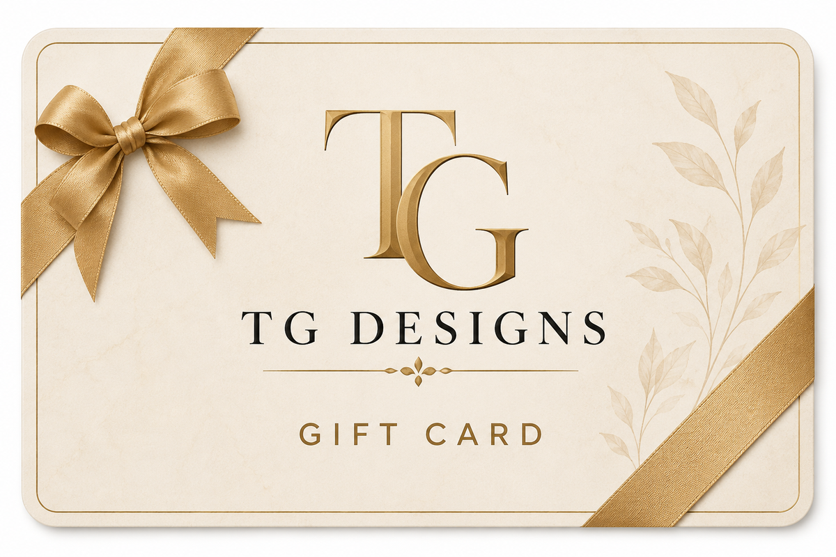 TG DESIGNS GIFT CARD