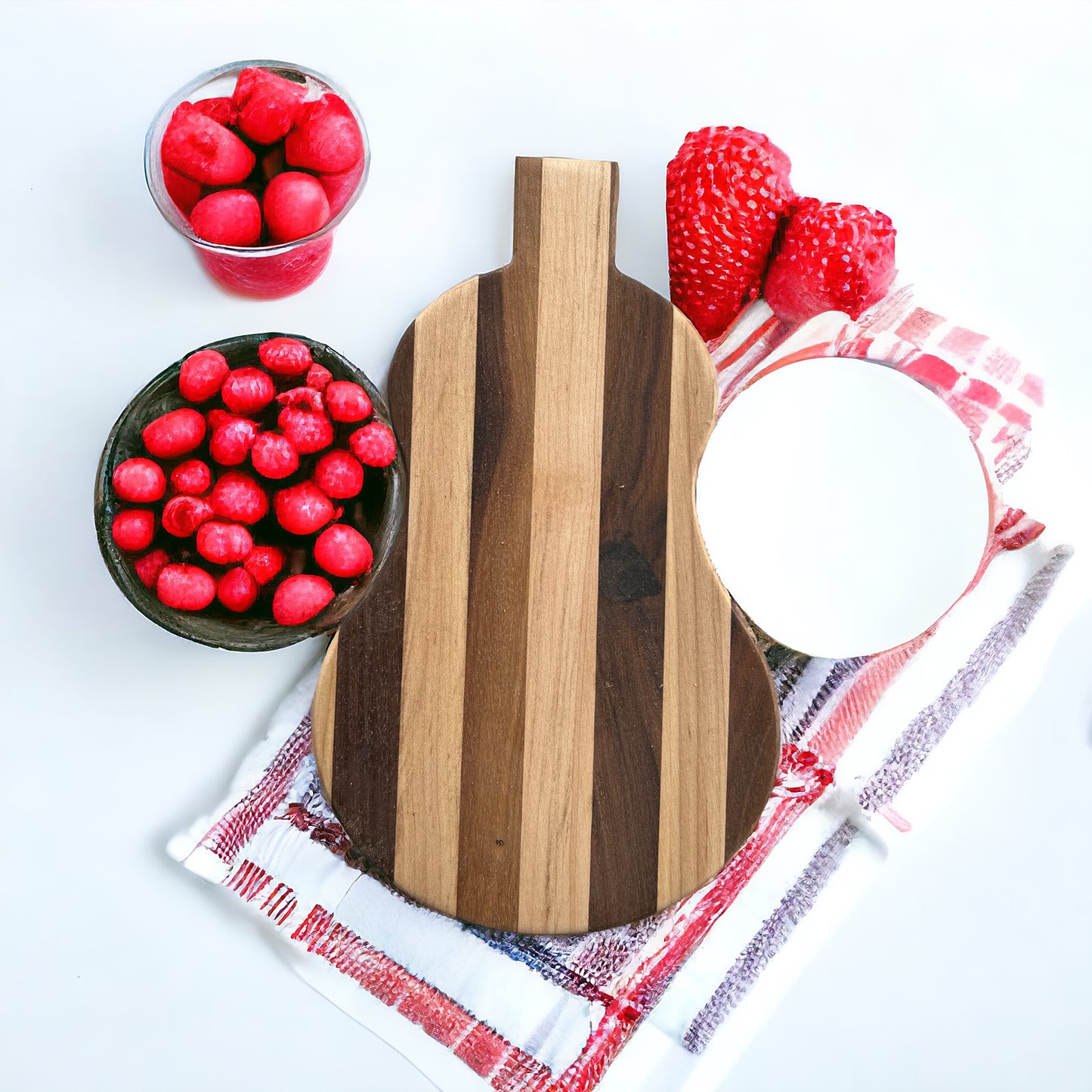 Guitar Charcuterie / Cutting Board Large