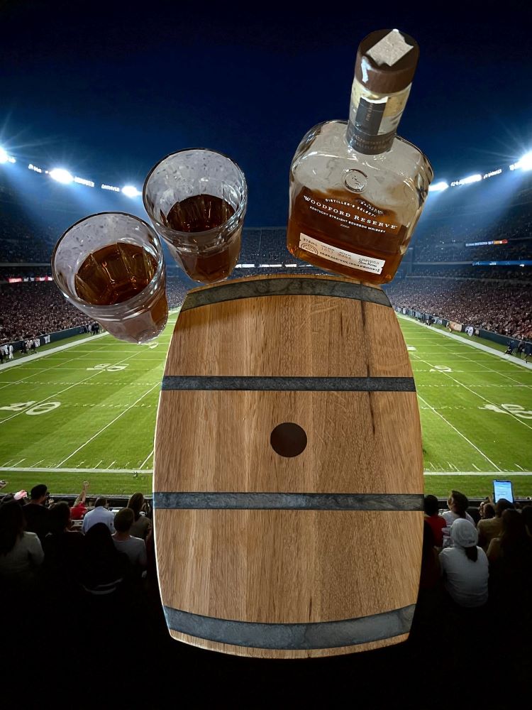 BOURBON BARREL CHARCUTERIE BOARD / CUTTING BOARD