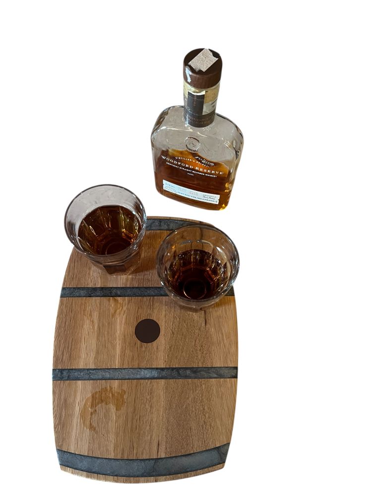 BOURBON BARREL CHARCUTERIE BOARD / CUTTING BOARD