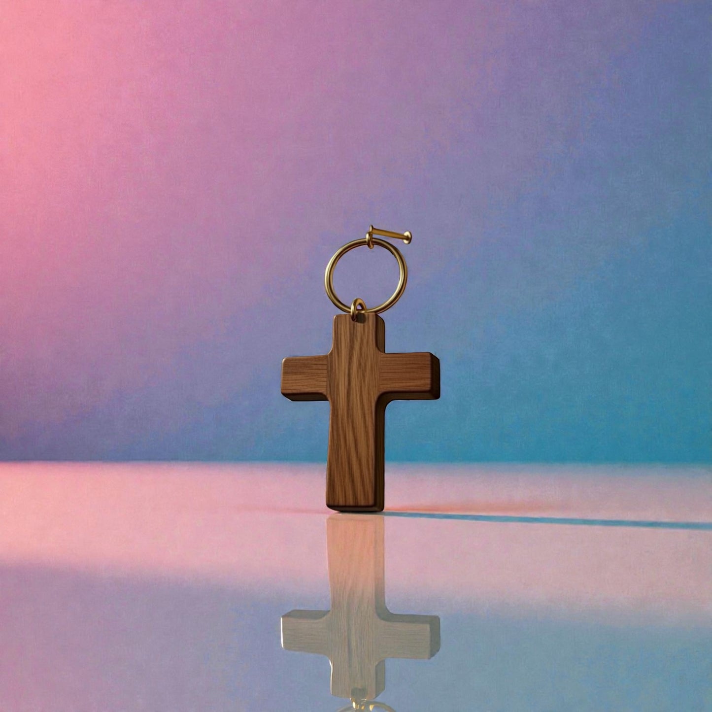COMFORT CROSS WITH KEY RING