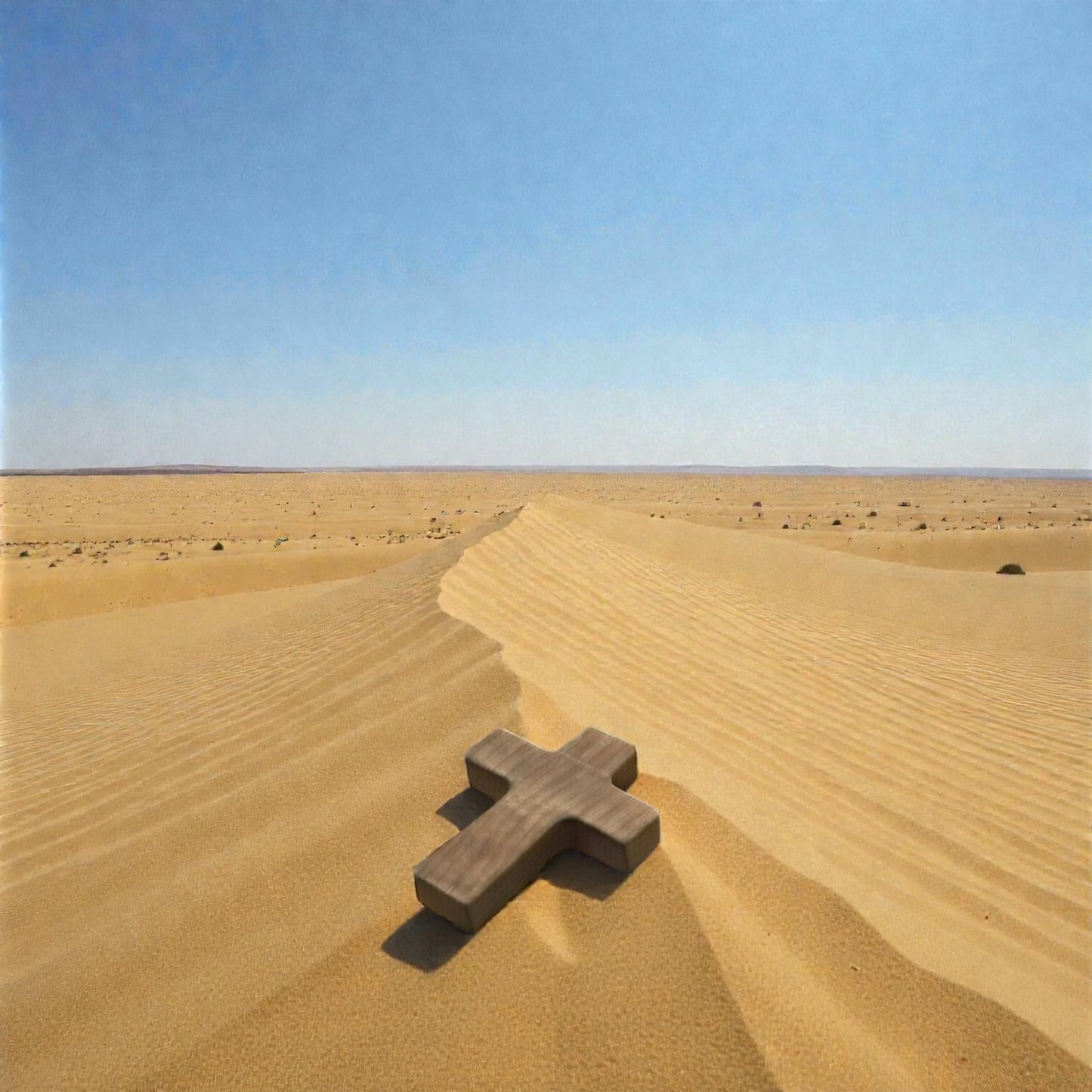 COMFORT CROSS WITH KEY RING