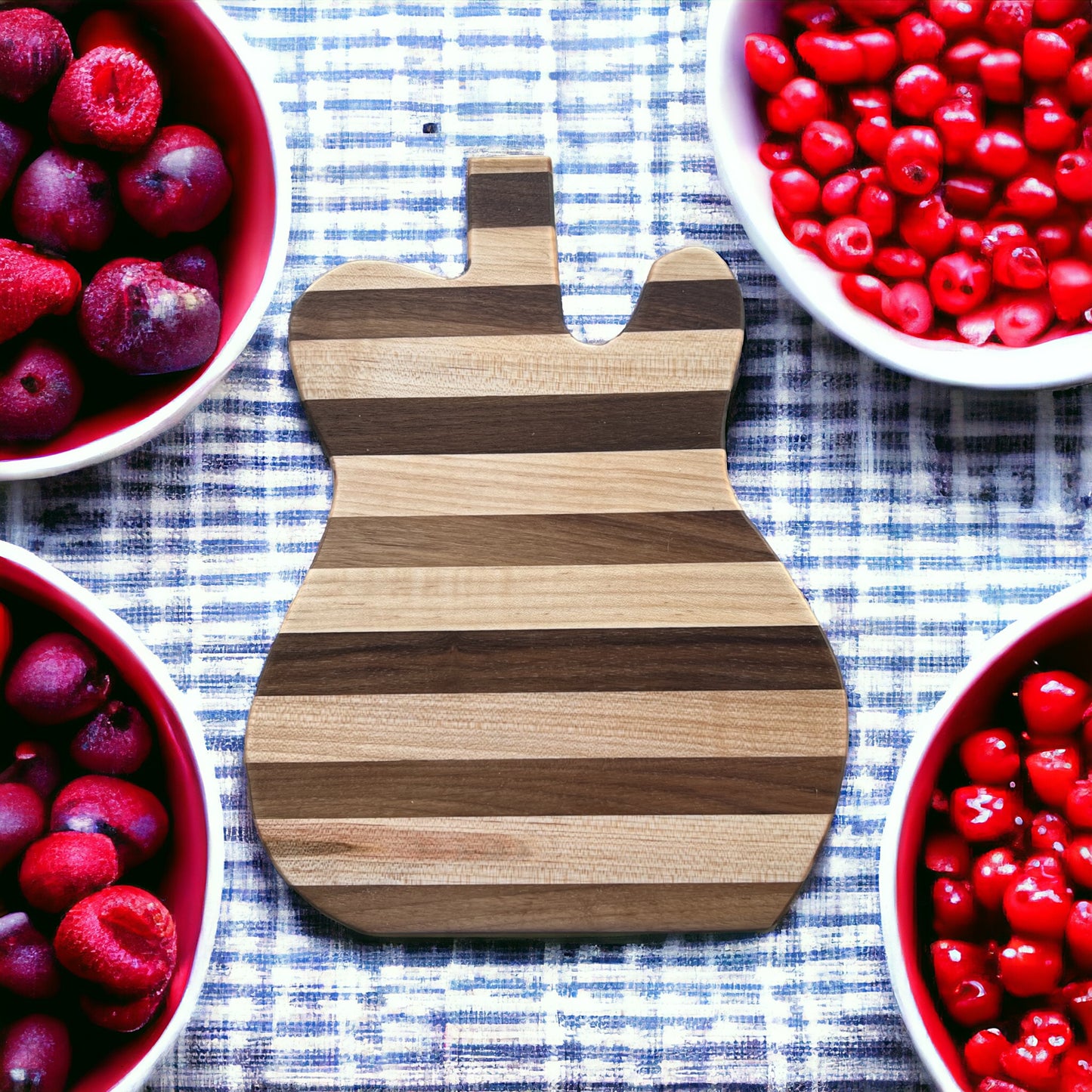 ELECTRIC GUITAR  EXTRA LARGE CHARCUTERIE/CUTTING BOARD