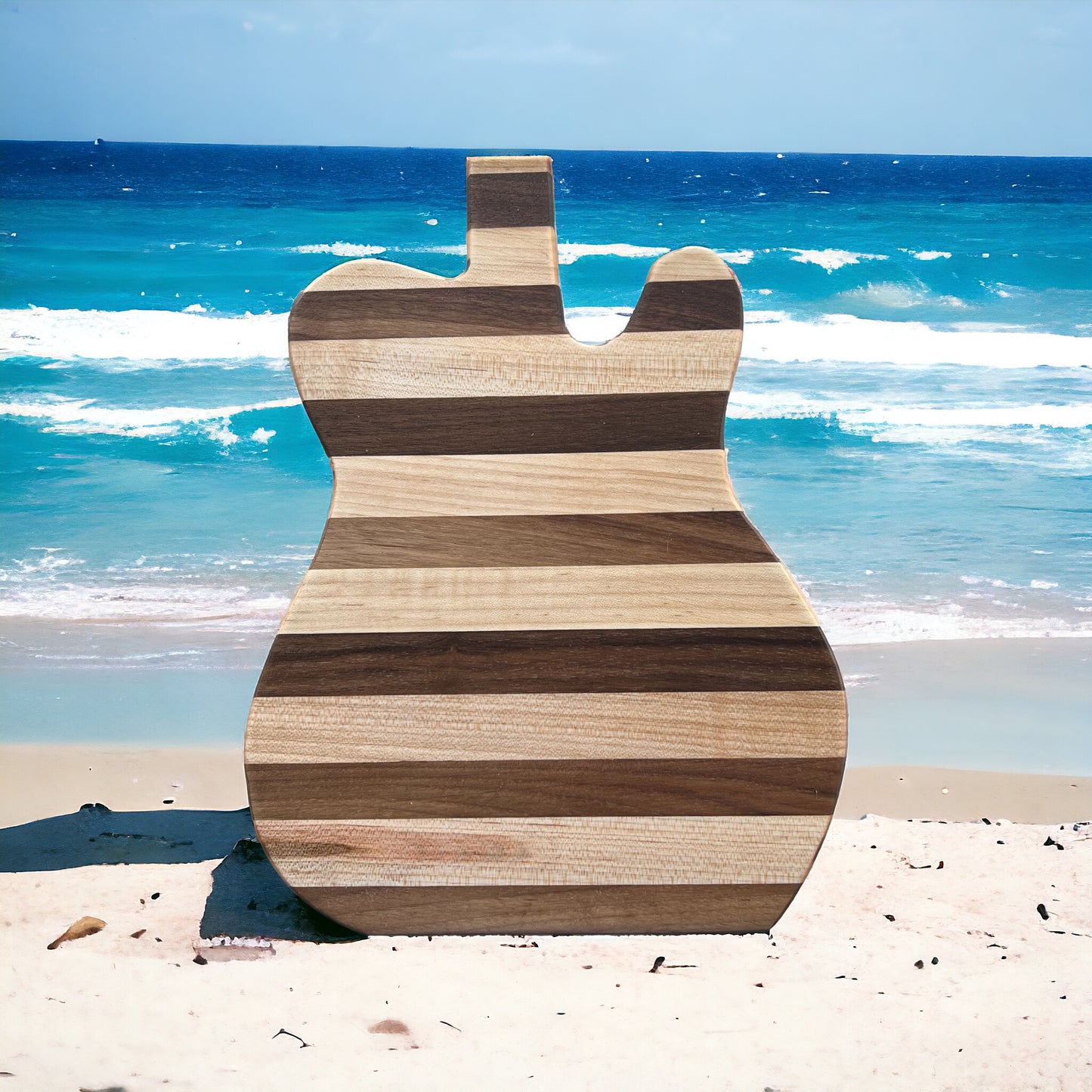 ELECTRIC GUITAR  EXTRA LARGE CHARCUTERIE/CUTTING BOARD