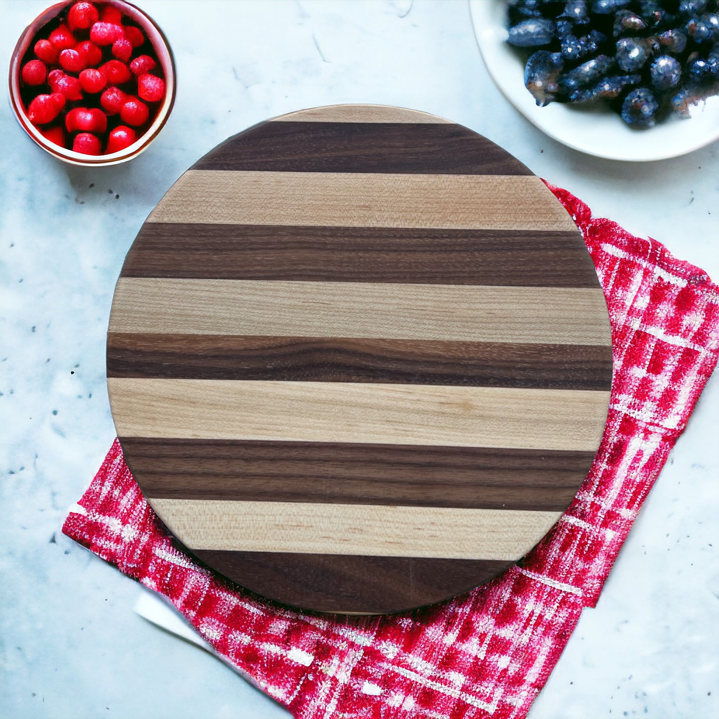 10 INCH ROUND CHARCUTERIE / CUTTING BOARD