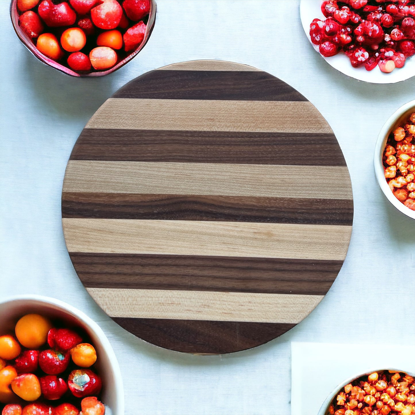 10 INCH ROUND CHARCUTERIE / CUTTING BOARD