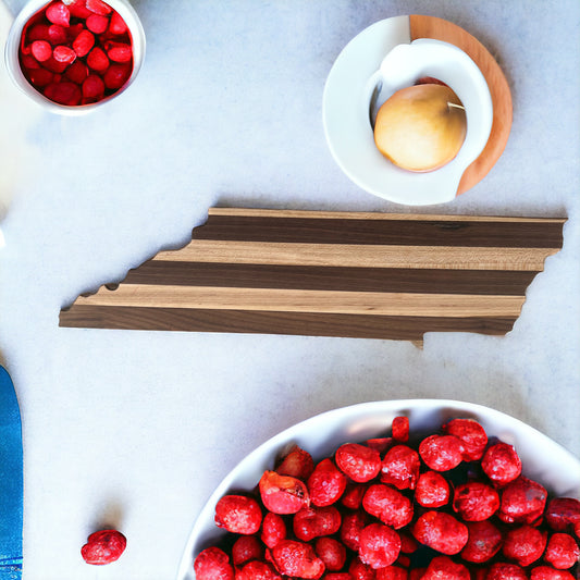 Handmade Tennessee Charcuterie Board | Wooden Cutting Board & Serving Tray