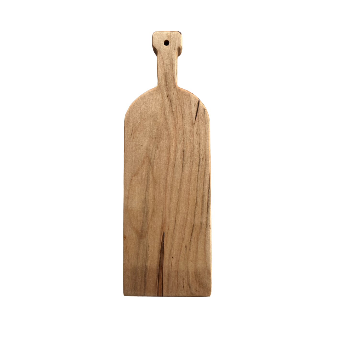 WINE BOTTLE CHEESE BOARD MAPLE