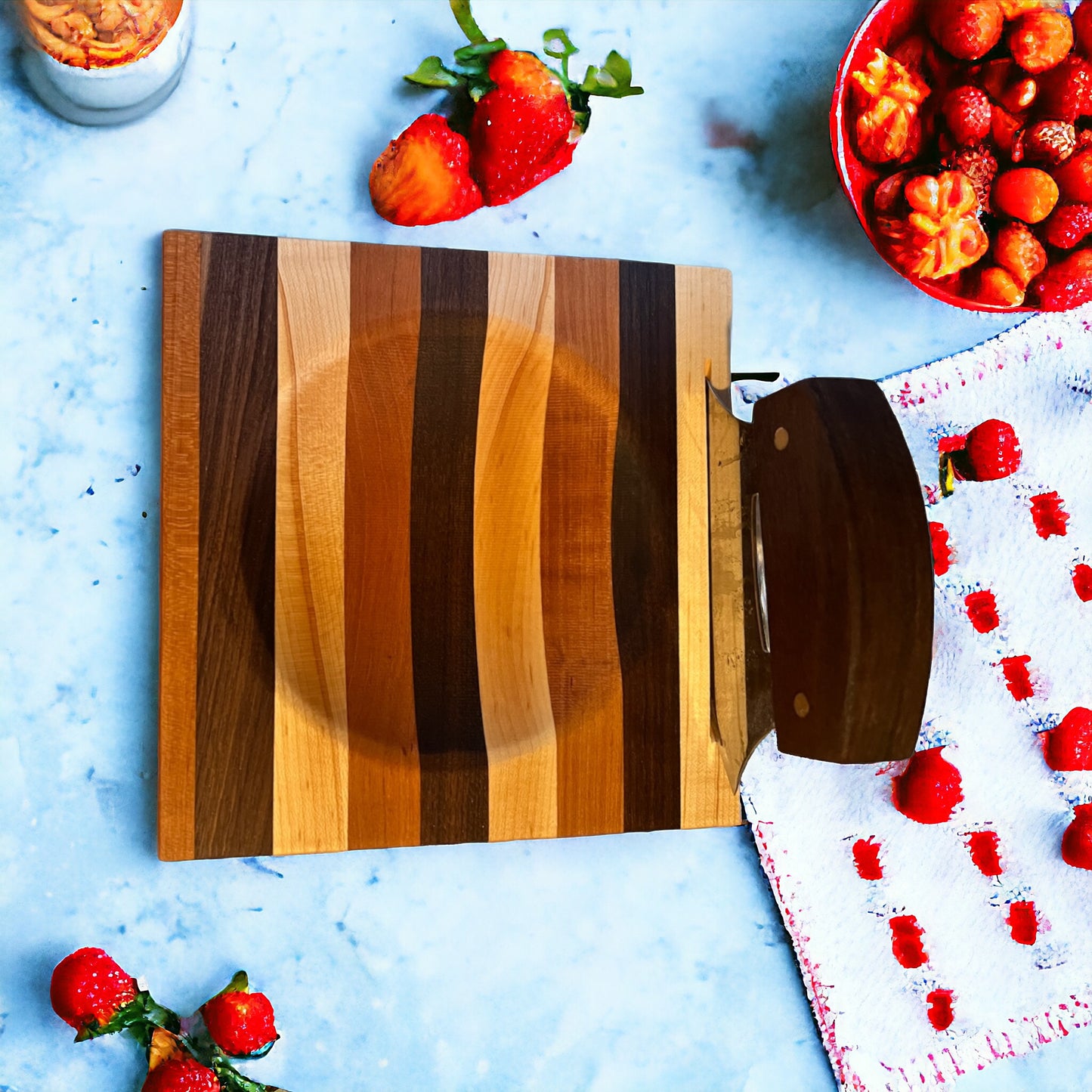 Ulu Cutting Board And Knife